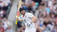Harry Brook century before dramatic dismissal takes England in sight of win