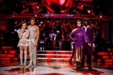 Who left Strictly Come Dancing this week after Hasselbaink and Davies landed in shock dance off