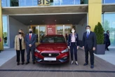 En imágenes: Reyes Maroto hace entrega del Premio ABC al Mejor Coche del Año 2021 al Seat León