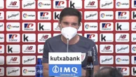Marcelino sobre Unai Simón: "En los momentos de dificultad todos nos hacemos pequeños y él se hizo grande"