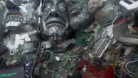 Una escultura hecha con residuos electrónicos recibirá a los líderes del G7