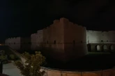 Castello di Barletta al buio nelle ore serali