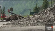 Rock slide shuts down highway near Jasper, Alta.