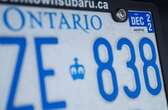 An ‘OCTOBER7’ plate triggers overhaul of Ontario’s custom licence process