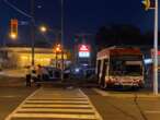 8 people rushed to hospital after serious crash involving TTC bus and vehicle