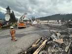 Fire crews take advantage of cooler weather in battling Jasper wildfires