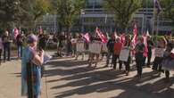 Education workers rally in Saskatoon over violence in Saskatchewan schools