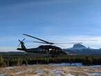 Black Hawk helicopter flights begin along U.S. border in Alberta