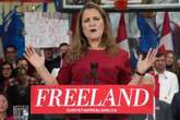 Freeland plans to scrap capital gains tax changes if she becomes PM: source