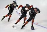 Canadian women claim World Cup speedskating sprint gold, Stolz completes hat trick