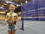 10-year-old N.B. tennis standout looking for more indoor training facilities