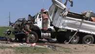 Saskatoon police respond to collision involving large truck on Circle Drive