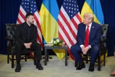 Trump says Ukraine could win back all land from Russia with EU, NATO help
