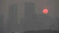 Wildfire smoke appearing in late-summer Calgary encore