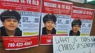Command post set up as search for missing Edmonton teen Samuel Bird enters 14th week
