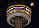 ‘Blood moon’: Photos capture year’s 1st total lunar eclipse