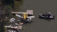 Teenage boy dies after plane crashes into Ontario lake, hitting dock