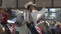 Canadian country superstar Shania Twain helps kick off Calgary Stampede