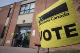Liberals maintain lead as election begins, but face tough road to majority: poll