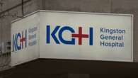 Vehicle access restricted at KGH main entrance for paving work