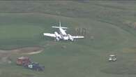 Small plane crash lands at northeast Calgary golf course