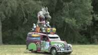 Eccentric moose-adorned art car has ‘jaws dropping’ in B.C.