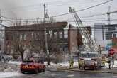 Massive fire damages former Bloomfield school buildings in Halifax