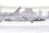 Delays plague Toronto Pearson airport as crews deal with backlog from crash, storms