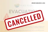 Town of Peace River, Alta. cancels evacuation alert as flood threat recedes