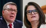 Scott Moe, Carla Beck stop by Saskatoon for final election push