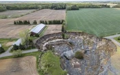 Major landslide sweeps away home and road northeast of Montreal