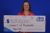 ‘I did it’: Ontario woman almost misses out on cashing in for $5M lottery win