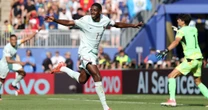 Ousmane Gol de Dembélé tras un disparo imparable para Yassine Bounou