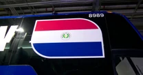¡Así llegó Paraguay al Estadio Los Ángeles para su debut contra EEUU!