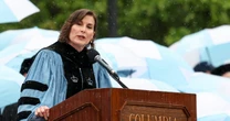 Columbia University president acknowledges Mahmoud Khalil's absence in commencement speech