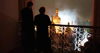 Deadly Russian attacks fuel blaze at centuries-old monastery in Kyiv