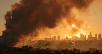 Smoke blankets parts of LA after Boyle Heights warehouse fire