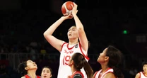 China’s 7-foot-3 teen basketball star towers over her competitors in viral video