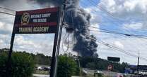 Georgia chemical lab fire prompts evacuations, shelter-in-place orders for entire county