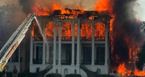 A Louisiana plantation-turned-resort burns, prompting a reckoning