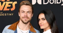 Derek Hough reveals wife is in hospital after emergency surgery for bleeding in her skull 