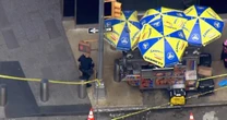 Man stabbed with machete in Times Square sparking search for group of perpetrators