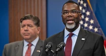 Trump says Gov. JB Pritzker and Chicago Mayor Brandon Johnson 'should be in jail'