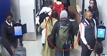 Surveillance video shows New York-to-Paris flight stowaway slipping past gate agents