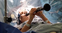 Music meets medicine as Parkinson's patient plays clarinet during brain surgery 
