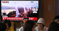 North Korea fires missile barrage toward its eastern waters days after failed satellite launch