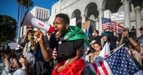 Spanish-language misinformation on Los Angeles protests pushes a familiar theme