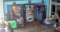 Video shows man stealing cash from Girl Scouts as they sell cookies at Texas Walmart