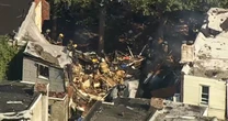 Two injured after three buildings collapse following explosion in Philadelphia