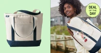 Save 40% off on this go-everywhere tote from Lands End
